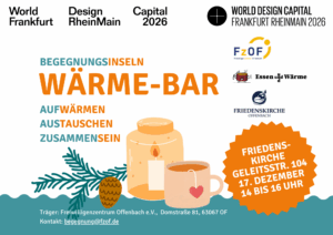 Begegnungsinseln: WÄRME-BAR @ Ev. Friedenskirchengemeinde