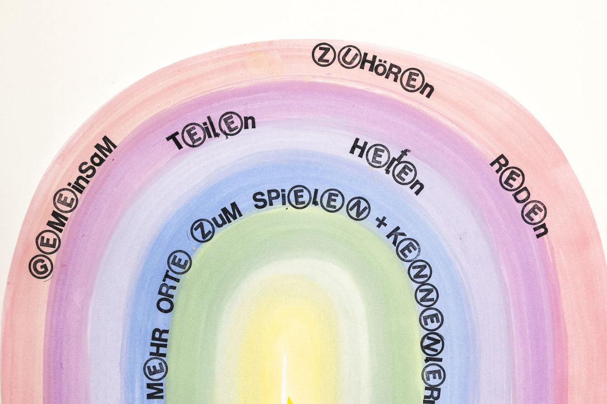 Wünsche-Regenbogen